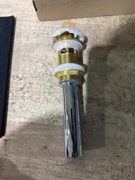 Bathroom Sink Pop-Up Drain with… — Photo 3