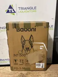 Baboni 3-Flap Pet Door for… — Photo 3