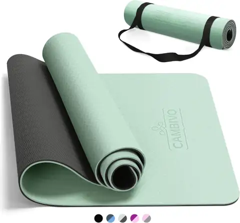 CAMBIVO Yoga Mat 72x24 in,… — Photo 1