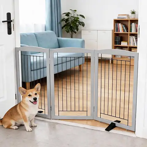 SFJC Dog Gate Indoor 3-Panel… — Photo 1
