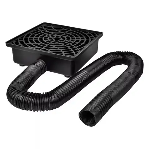 8.2 ft Black Plastic Low-Profile… — Photo 1