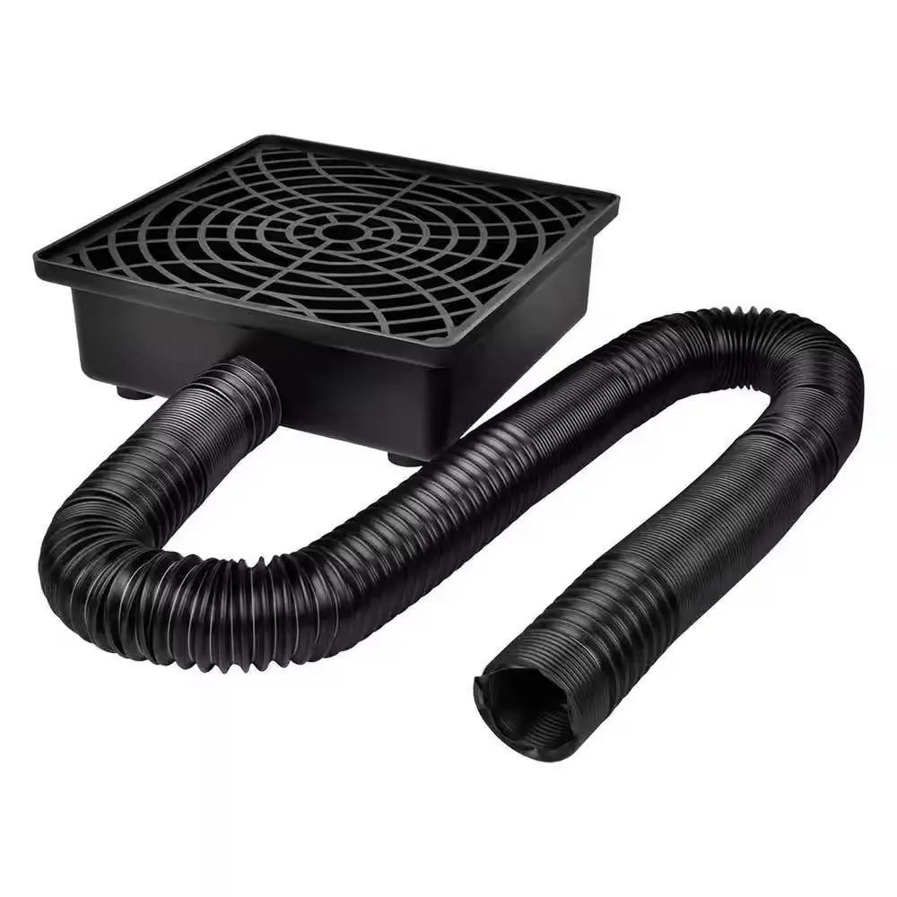 8.2 ft Black Plastic Low-Profile… — Photo 1