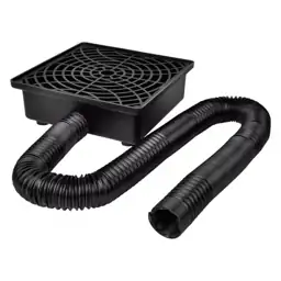 8.2 ft Black Plastic Low-Profile… — Photo 1
