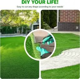 Realistic Artificial Grass Turf Outdoor,… — Photo 2