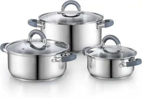 Cook N Home 6-Piece Stainless… — Photo 1