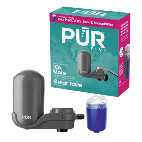 PUR Plus Faucet-Mount Water Filtration… — Photo 1
