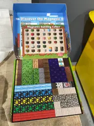 200 pcs Magnetic Blocks -… — Photo 3