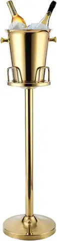 Gold Ice Bucket with Stand,… — Photo 1