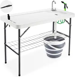 Folding Fish Cleaning Table with… — Photo 1