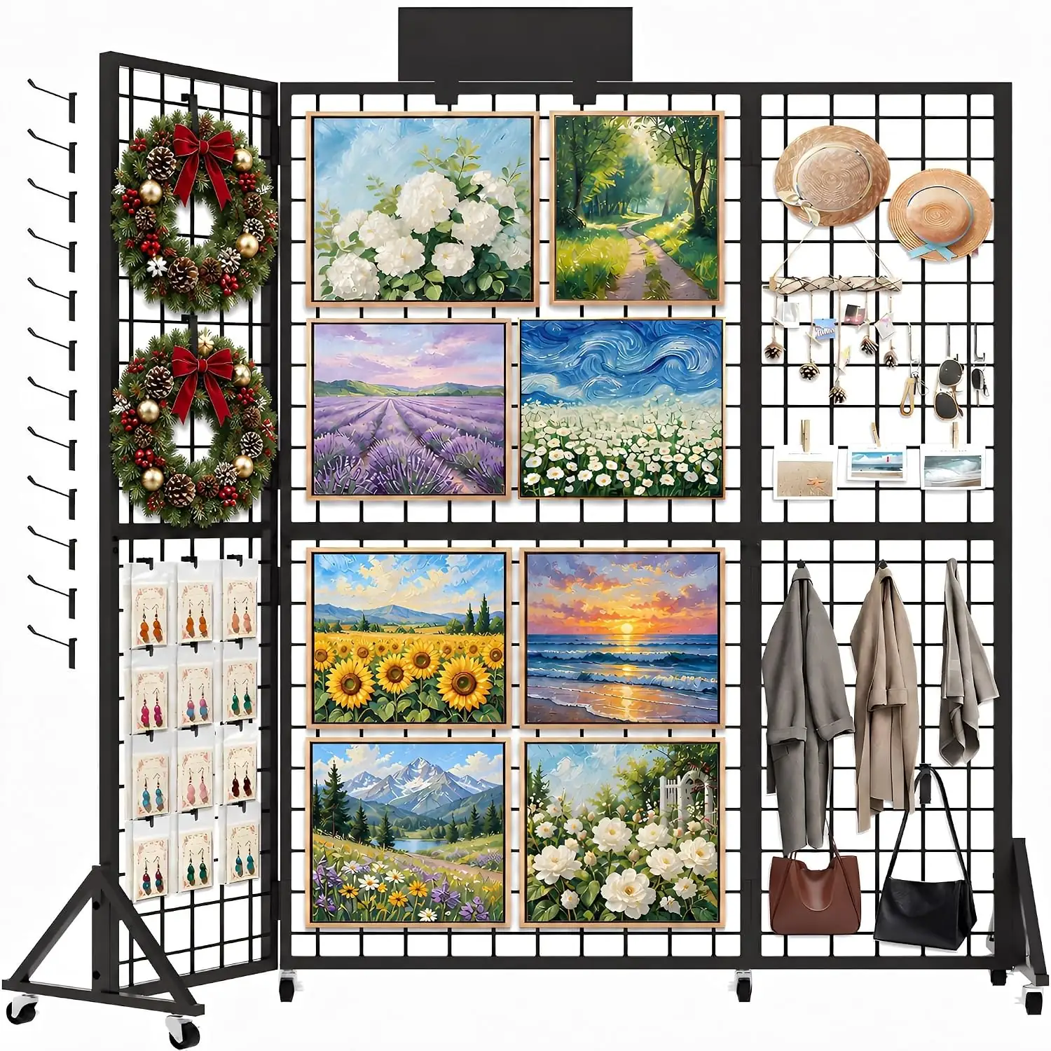 Grid wall Panels Display Stand… — Photo 1