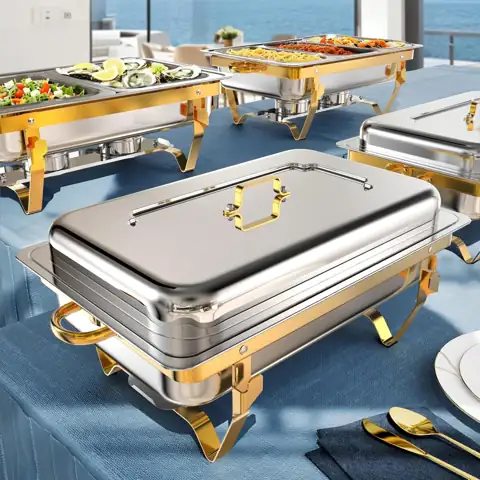 Amhier Chafing Dishes for Buffet,… — Photo 1