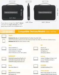 HYZUO 15-16 Inch Hard Shell… — Photo 2