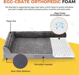 XL Orthopedic Dog Bed for… — Photo 2