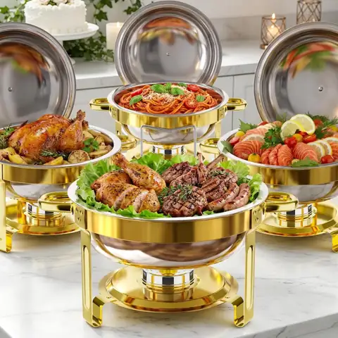 5QT Chafing Dish for Buffet,… — Photo 1