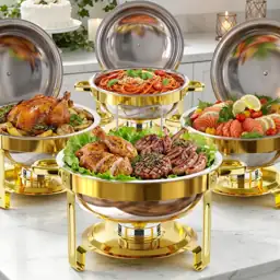 5QT Chafing Dish for Buffet,… — Photo 1