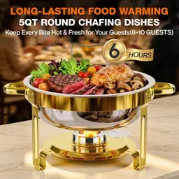 5QT Chafing Dish for Buffet,… — Photo 2