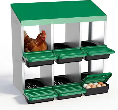 Eggluuz Chicken Nesting Box, 6… — Photo 1