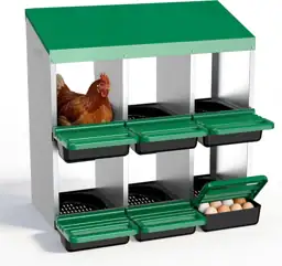 Eggluuz Chicken Nesting Box, 6… — Photo 1