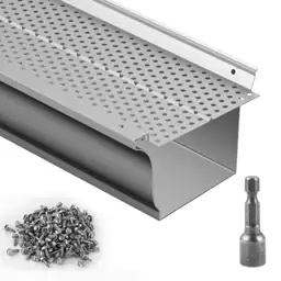 Gutter Guard 5 in. Aluminum… — Photo 1