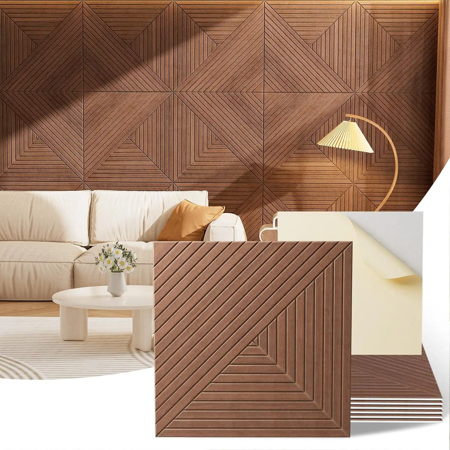 Acoustic Wall Panels, 6 Piece… — Photo 1