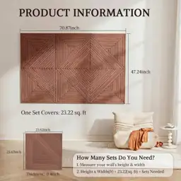 Acoustic Wall Panels, 6 Piece… — Photo 2