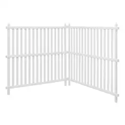 2-Panel Outdoor Privacy Screen 48x48… — Photo 1