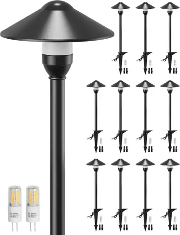 Low Voltage Pathway Lights with… — Photo 1