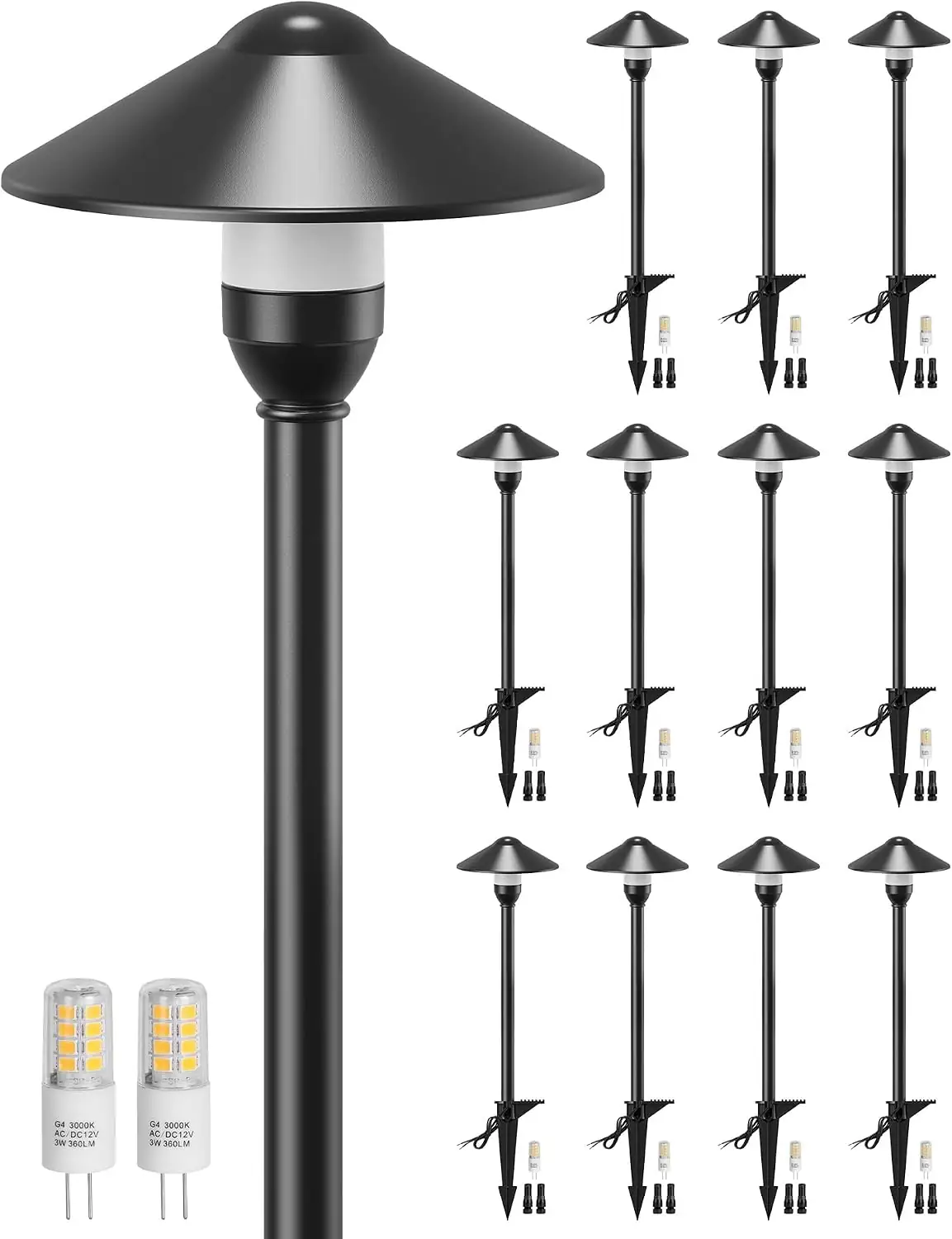 Low Voltage Pathway Lights with… — Photo 1