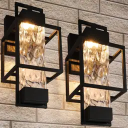 PARTPHONER Modern Outdoor Lights Dusk-to-Dawn… — Photo 1