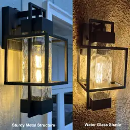 PARTPHONER Modern Outdoor Lights Dusk-to-Dawn… — Photo 2