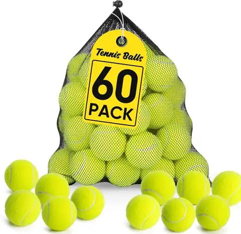 Treeroot Tennis Balls 16/30/40/60/80 Pcs… — Photo 1