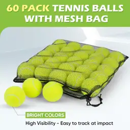Treeroot Tennis Balls 16/30/40/60/80 Pcs… — Photo 2