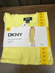 DKNY Linen Blend Dress — Photo 1
