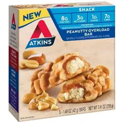 Atkins Peanutty Overload Snack Bars… — Photo 2