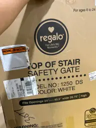 Regalo White 28.75 in. H… — Photo 3