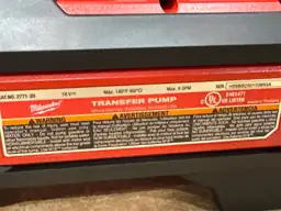 Milwaukee 1/4 HP 480 gph… — Photo 6