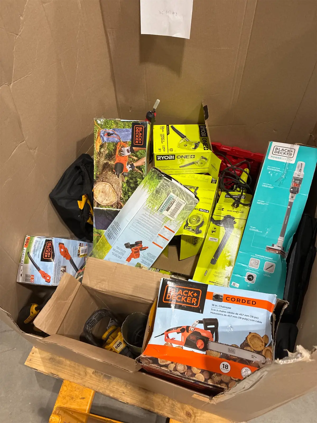 Home Depot tools lot — Photo 1