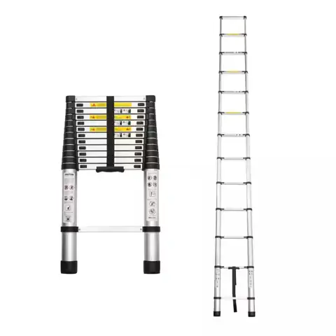 16.5 ft Aluminum Extension Ladder,… — Photo 1