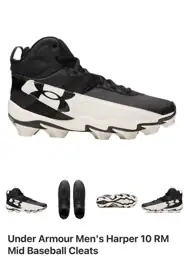 Under Armour Size 3Y Shoes — Photo 1
