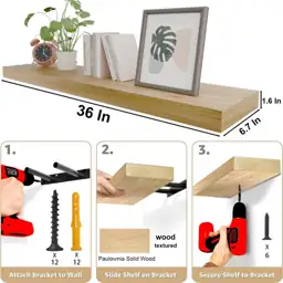 IAE Floating Wall Shelves 36… — Photo 2
