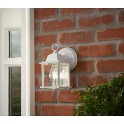 8.19 in. White Decorative Outdoor… — Photo 2