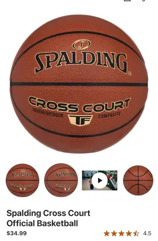 Spalding basketball — Photo 1