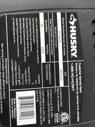 Husky 3 Gal. 120PSI Portable Electric Pancake Air Compressor | Triangle ...