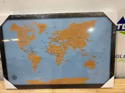 World Map Pin Board 16x24… — Photo 3