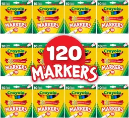 Crayola Broad Line Markers (12pk)… — Photo 2