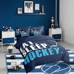 Feelyou Ice Hockey Comforter Set,… — Photo 2