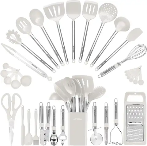 Kitchen Utensil Set - Silicone… — Photo 1