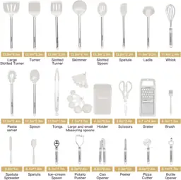 Kitchen Utensil Set - Silicone… — Photo 2