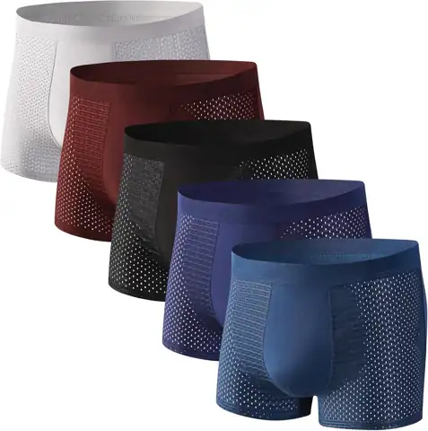 5 Pack Upgrade Bamboo Boxer… — Photo 1