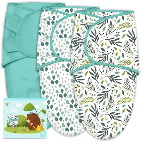 Cute Castle 3-Pack Baby Swaddle… — Photo 1